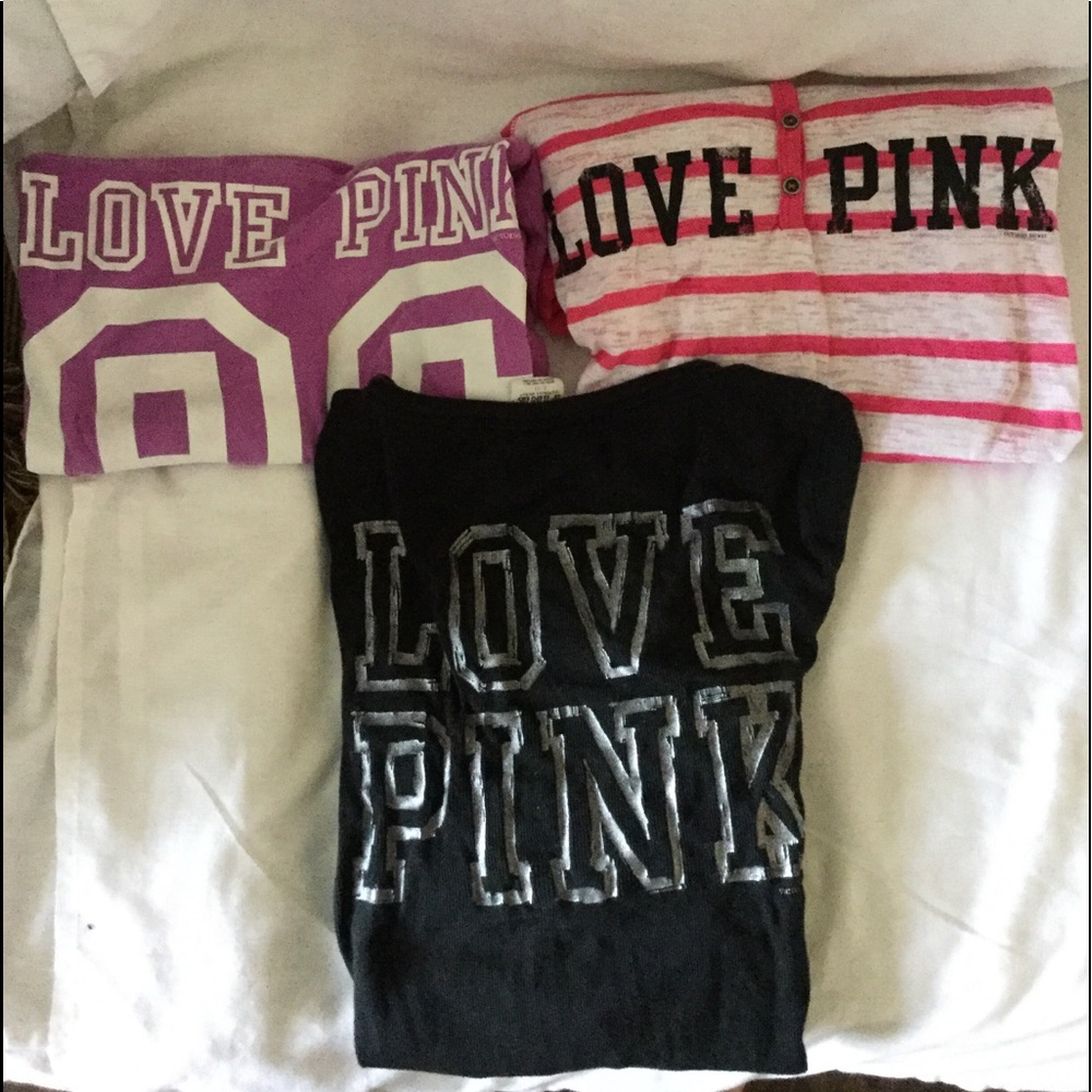 Bundle of PINK tops